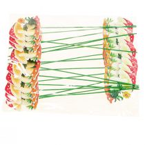 tételeket Dekoratív dugó fa virágdugó béka dekoráció 6,5cm 18 db