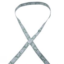 tételeket Ajándék szalag virág díszítő szalag pasztell zöld 15mm 25m