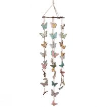 tételeket Szélcsengő dekoráció pillangók ablakdísz fa Ø15cm 55cm