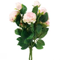 tételeket Artificial Roses Pink Artificial Roses Dry Look 53cm 3db