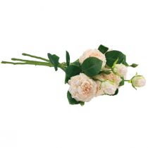 tételeket Artificial Roses Cream Artificial Roses Dry Look 53cm 3 Db