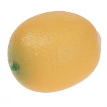 tételeket Mesterséges citrom dekoratív élelmiszer-bábu 8cm 6db