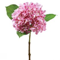 tételeket Hortenzia műrózsaszín művirág rózsaszín Ø15,5cm 45cm