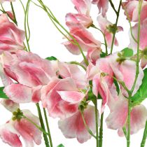 tételeket Művirág rózsaszín fehér bükköny Vicia kerti virágok 61cm 3db