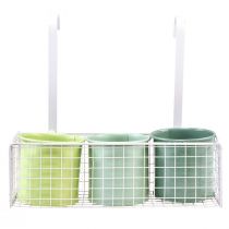 tételeket Virágtartó akasztós erkély dekorációhoz konyhai dekoráció L26cm