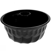 tételeket Konyhai dekoráció fekete tortaforma Gugelhupf fém Ø23cm