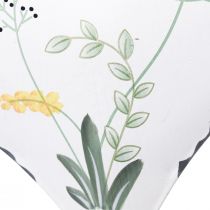 tételeket Akasztható szívek fémből vidéki ház stílusban 13cm×13cm 4 db