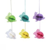 tételeket Méhsejt húsvéti nyuszik Ülő nyuszik akasztáshoz 7x4,5x6cm 5db