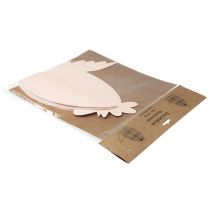 tételeket Méhsejt figura húsvéti dekoráció csirke narancs 28,5×15,5×30 cm