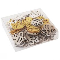 tételeket Szórványdísz fa méhek dekoráció asztali dekoráció nyári 4×3,5cm 72 db