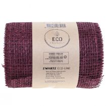 tételeket Asztali futó juta asztali szalag juta szalag borvörös 15cm 10m