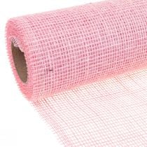 tételeket Asztali futó juta juta szalag asztali szalag világos rózsaszín 30cm 5m