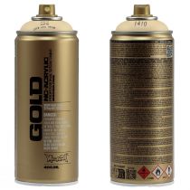 tételeket Spray festék, lakkspray, bézs Montana Gold Latte Matt, 400ml