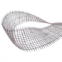 tételeket Juta szalag háló szalag deco szalag juta barna taupe 5cm 40m