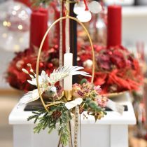Kolibri, karácsonyfadíszek, díszmadár, karácsonyi díszek 20cm sz.20cm