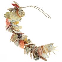 tételeket Tengeri függő dekorációs kagyló és tengeri csiga dekoráció 82cm
