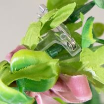 tételeket Esküvői hajtókatűk átlátszó/ezüst 5 cm 50 darab