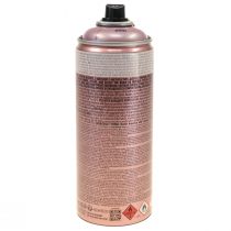 tételeket Metálhatású sprayfesték, rozéarany, 400ml-es szórófejes flakon