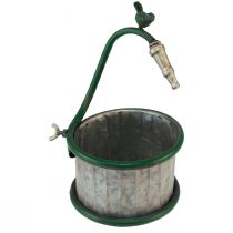 tételeket Ültetőgép fém esőhordó madár erkély dekoráció Ø15,5cm