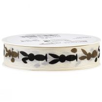 tételeket Ajándék szalag Húsvéti szalag dróttal 25mm 18m