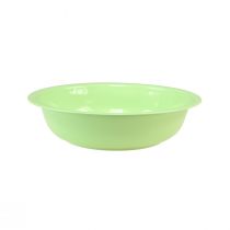 tételeket Dísztál fém zománcozott kinézetű tál zöld lime 25cm