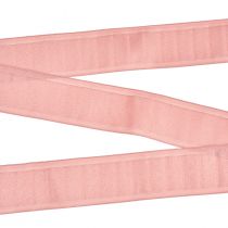 tételeket Dekoratív szalag szalag hurkok rózsaszín 40mm 6m