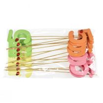 tételeket Számdugók születésnapi 5 virágdugók fa 27,5cm 16 db