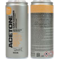 tételeket Acetonos spray tisztító + hígító Montana Cap Cleaner 400ml