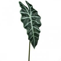 Mesterséges nyíllevél műnövény alocasia deco zöld 74cm
