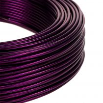 tételeket Alumínium huzal Ø2mm sötétlila 60m 500g