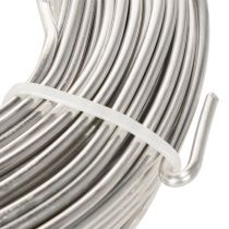 tételeket Alumínium drót, ezüst, 3mm, kreatív projektekhez, 1kg