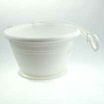 tételeket Akasztókosár Galicia Ø30cm fehér