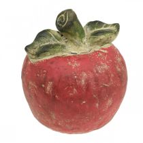 Dekoratív alma, őszi, asztaldísz, beton H17cm Ø15cm