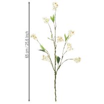 tételeket Almavirág ág, művirág ág, fehér, 65 cm, 1 darab