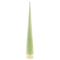 tételeket Műfenyő, díszfa fa talapzaton, 60 cm