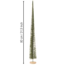 tételeket Műfenyő fa talppal karácsonyi díszeknek, 80 cm