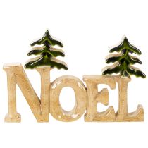 tételeket Karácsonyi dekoráció Noel állvány két fenyőfával 18cm