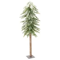 tételeket Műfenyő hódíszítéssel, télre és karácsonyra, 95 cm