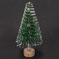 tételeket Műfenyők asztaldíszként karácsonyra, hófödte, 6 cm, 12 darab