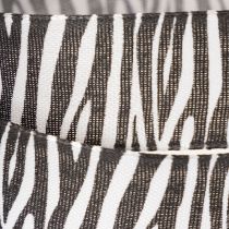 tételeket Ajándék szalag zebra mintával, 25 mm széles, 20 m hosszú