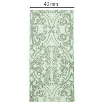 tételeket Ajándékszalag klasszikus mintával masnikhoz és dekorációhoz, 40mm x 15m
