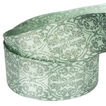 tételeket Ajándékszalag klasszikus mintával masnikhoz és dekorációhoz, 40mm x 15m