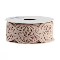 tételeket Bársony szalag Húsvéti tojás díszszalag Húsvéti krém 40mm 5m