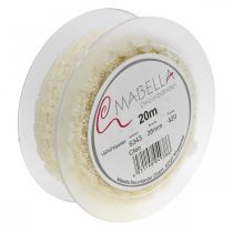 tételeket Csipke Szalag Esküvői Dekor Romantikus Krémfehér W35mm L20m