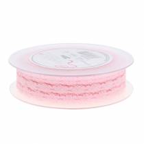 tételeket Csipkeszalag, rózsaszín, 20mm x 20m