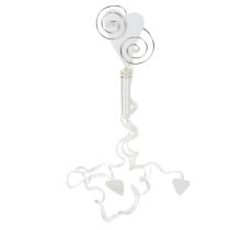 tételeket Padakasztó csővel és szívvel, 18 cm, 6 darab