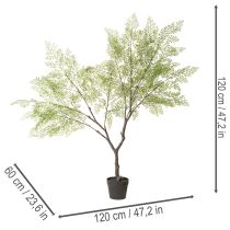 tételeket Műfenyő finom levelekkel, 120 cm