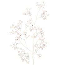tételeket Mű fehér bogyós ág, dekoráció/kézműves kellékek, 52cm