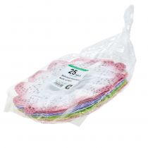 tételeket Biedermeier mandzsetta batikolt Ø27cm 25 db