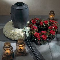 tételeket OASIS® Biolit® Gyűrű/Koszorú 17cm 6 db